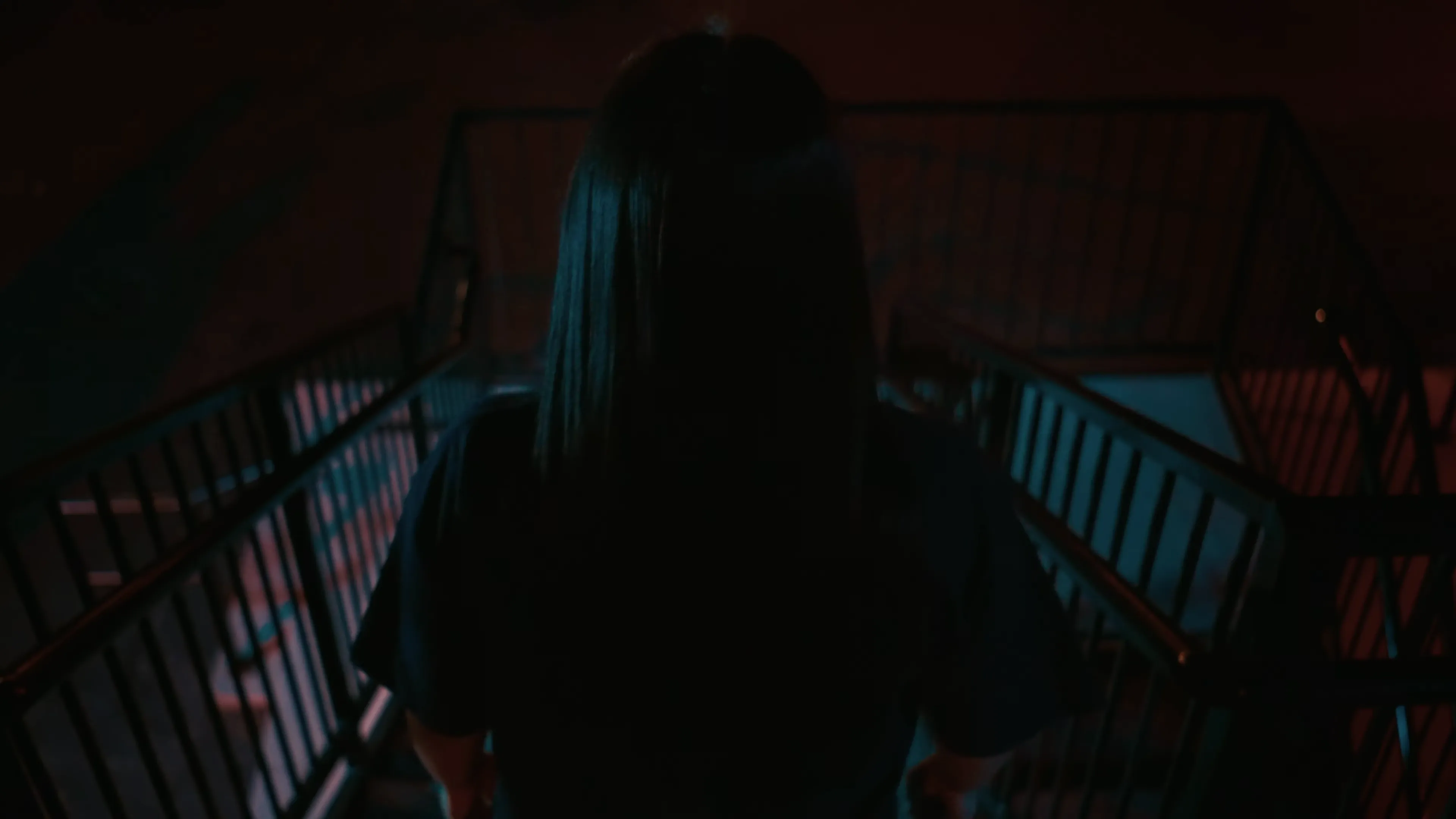 Production frame showing cinematic quality with thoughtful use of color, composition, and camera work