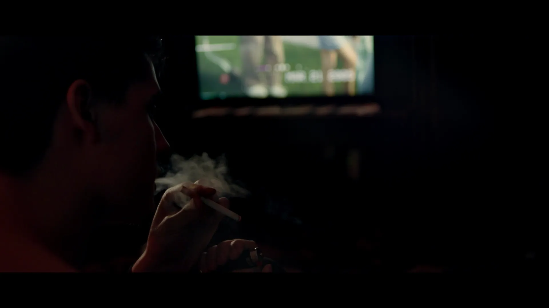 Cinematic still from production work by Emily Riskas, Director of Photography