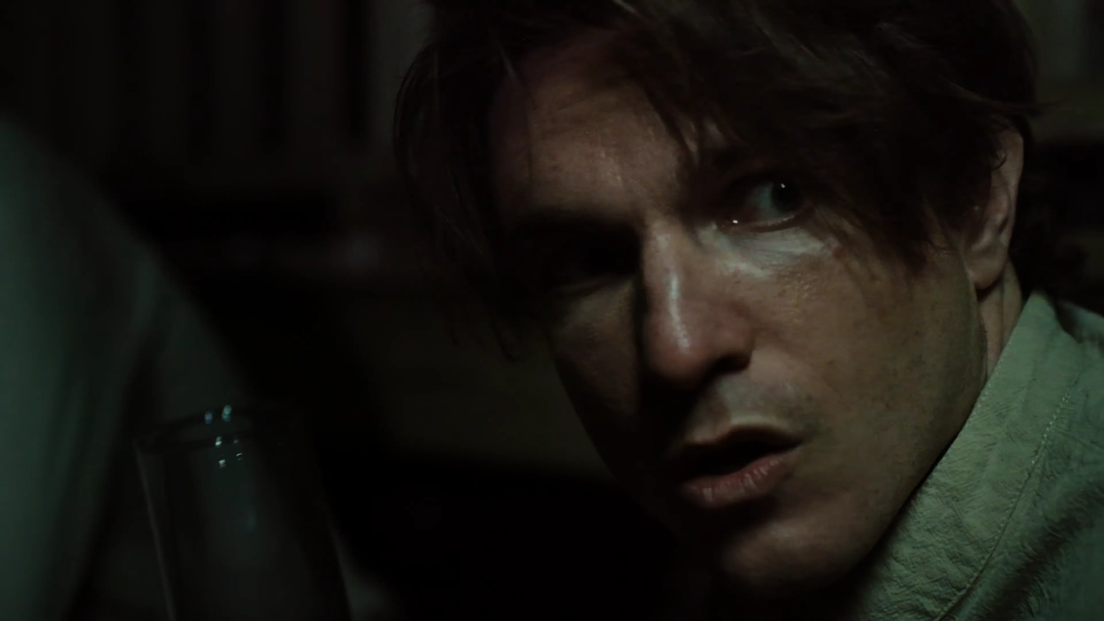 Cinematic still from production work by Emily Riskas, Director of Photography