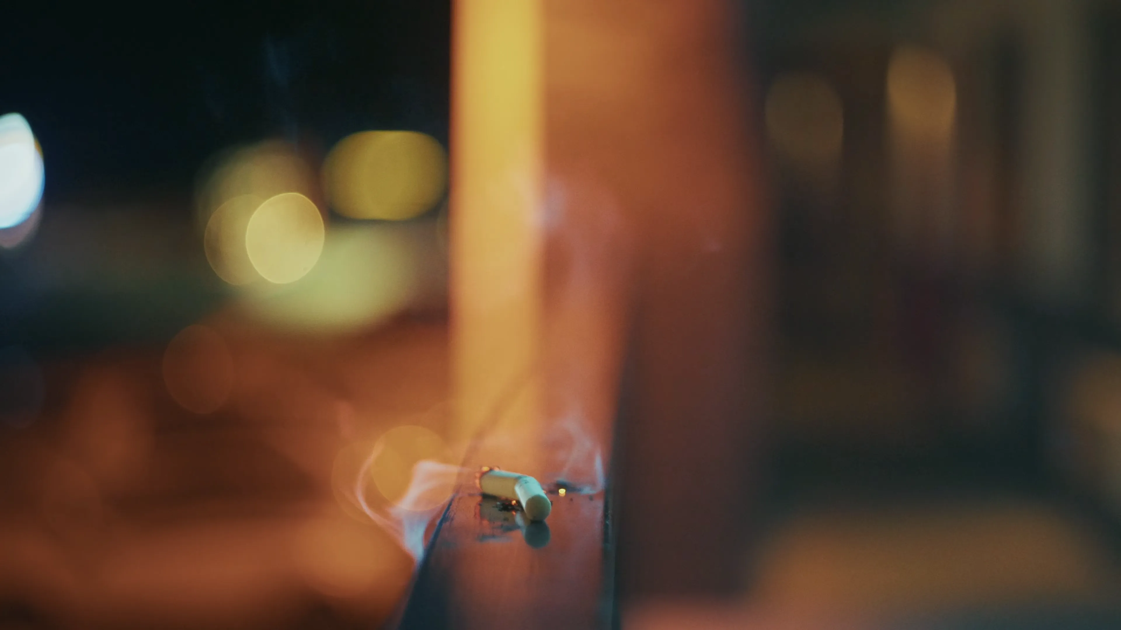 Cinematic still from production work by Emily Riskas, Director of Photography